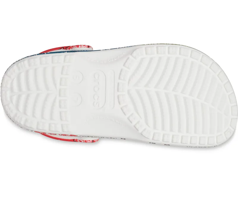 Crocs Classic Bandana Clog in Multi-2